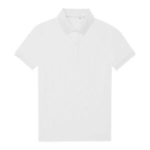 B&C Womens/Ladies My Eco Polo Shirt / White